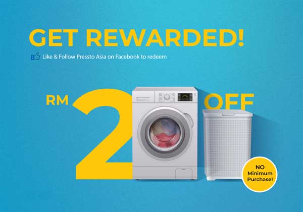 Exciting rewards to our customers! Get your RM20 off with simple steps